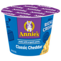 Annie's Shells & Cheese, Classic Cheddar, 2.6 Ounce