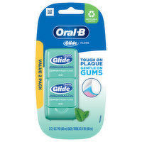 Oral-B Comfort Plus Glide Pro-Health Comfort Plus Dental Floss, Value 2 Pack (40m Each), 87.4 Yard