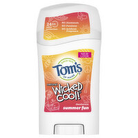 Tom's of Maine Wicked Cool Deodorant, Summer Fun, Natural, 1.6 Ounce