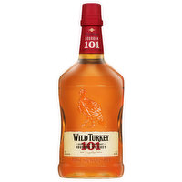 Wild Turkey Bourbon Whiskey, Kentucky Straight, 1.75 Litre