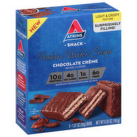 Atkins Protein Wafer Crisps, Chocolate Creme, 5 Each