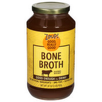 Zoup! Bone Broth, Seasoned with Beef, 32 Ounce