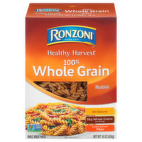 Ronzoni Healthy Harvest Rotini, 100% Whole Grain, 16 Ounce