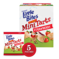 Entenmann's Entenmann's Little Bites Soft Baked Mini Strawberry Tarts, 5 pouches per Box, 7.0 Ounces, 7 Ounce