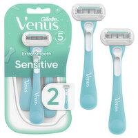Venus Extra Smooth Sensitive Women's Disposable Razors, 2 Count, 2 Each