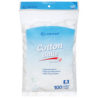 Clarisse Cotton Balls, Triple Size, 100 Each