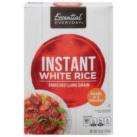 Essential Everyday White Rice, Instant, Enriched Long Grain, 14 Ounce