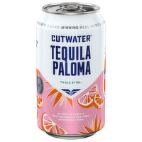 Cutwater Tequila Paloma, Grapefruit, 355 Millilitre