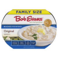 Bob Evans Mashed Potatoes, Original, Family Size, 32 Ounce