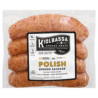 Kiolbassa Sausage, Polish, Smoked, 13 Ounce