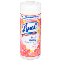 Lysol Disinfecting Wipes, Mango & Hibiscus Scent, 35 Each