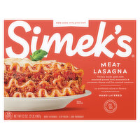 Simek's Lasagna, Meat, 32 Ounce