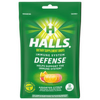 Halls Immune System Defense, Assorted Citrus, 30 Each