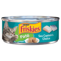 Friskies Pate Cat Food, Sea Captain's Choice, 5.5 Ounce