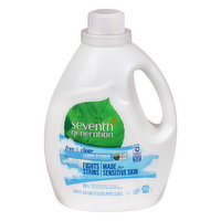 Seventh Generation Laundry Detergent, Free & Clear, 100 Ounce