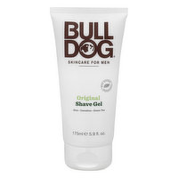 Bulldog Skincare For Men Shave Gel, Original, 175 Millilitre