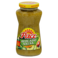 Pace Salsa, Avocado, Medium, 15.6 Ounce