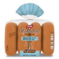 Sara Lee Artesano Brioche Hot Dog Buns, 16 Ounce