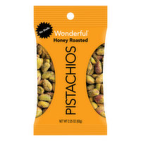 Wonderful Pistachios Pistachios, Honey Roasted, No Shells, 2.25 Ounce