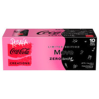 Coca-Cola Zero Sugar  Move Mini Soda Pop Soft Drink, 10 Each