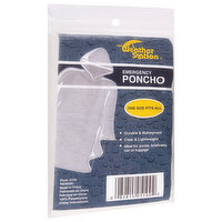 The Weather Station Poncho, Emergency, 1 Each