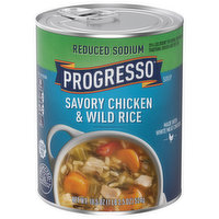 Progresso Soup, Savory Chicken & Wild Rice, 18.5 Ounce