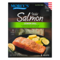 Morey's Fillets, Wild Salmon, Lemon Dill, 2 Each