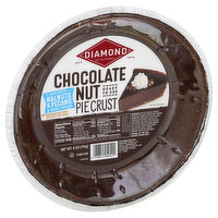 Diamond Pie Crust, Chocolate Nut, 9 Inch Size, 6 Ounce