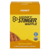 Honey Stinger Waffles, Honey, 6 Each