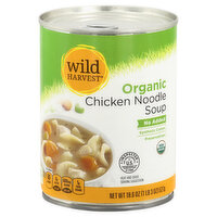 Wild Harvest Chicken Noodle Soup, Organic, 18.6 Ounce