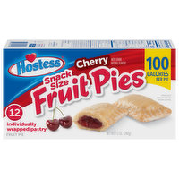 Hostess Fruit Pies, Cherry, Snack Size, 12 Each