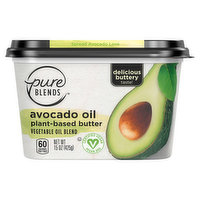 Pure Blends Vegetable Oil Blend, Avocado Oil, Plant-Based Butter, 15 Ounce