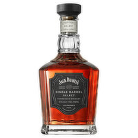 Jack Daniel's Single Barrel Select Whiskey, Tennessee Whiskey, 750 Millilitre