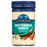 Litehouse Dressing & Dip, Buttermilk Ranch, 13 Ounce