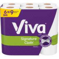 Viva Signature Cloth Towels, 6 Each