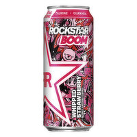 Rockstar Energy Drink, Whipped Strawberry, 16 Ounce