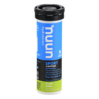 Nuun Hydration Sport + Caffeine, Tablets, Fresh Lime, 10 Each