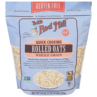 Bob's Red Mill Rolled Oats, Whole Grain, Quick Cooking, 28 Ounce