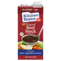 Kitchen Basics Beef Stock, Original, 32 Ounce