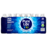 Pure Life Purified Water, 32 Each