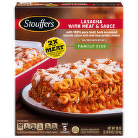 Stouffer's Lasagna with Meat & Sauce, Family Size, 38 Ounce