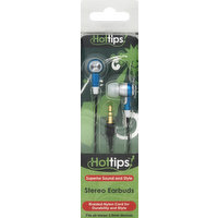 Hottips Stereo Earbuds, 1 Each