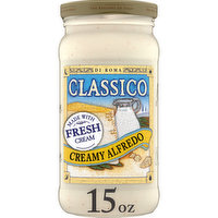 Classico Light Creamy Alfredo Pasta Sauce, 15 Ounce