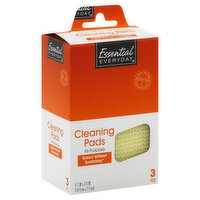 Essential Everyday Cleaning Pads, All-Purpose, 3 Each