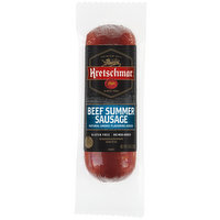 Kretschmar Premium Deli Beef Summer Sausage, 14 Ounce