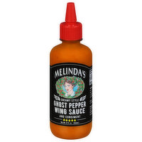 Melinda's Wing Sauce and Condiment, Ghost Pepper, Creamy Style, 12 Fluid ounce