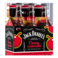 Jack Daniel's Country Cocktails Cherry Limeade   6pk, 10 oz btls, 60 Fluid ounce