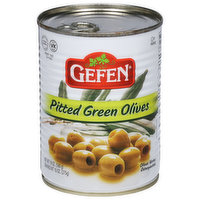 Gefen Green Olives, Pitted, 19 Ounce