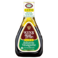 Ken's Steak House Dressing & Marinade, Balsamic Vinaigrette, Lite, 16 Fluid ounce