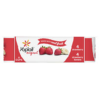 Yoplait  Original Yogurt, Low Fat, Strawberry/Strawberry Banana, 8 Each